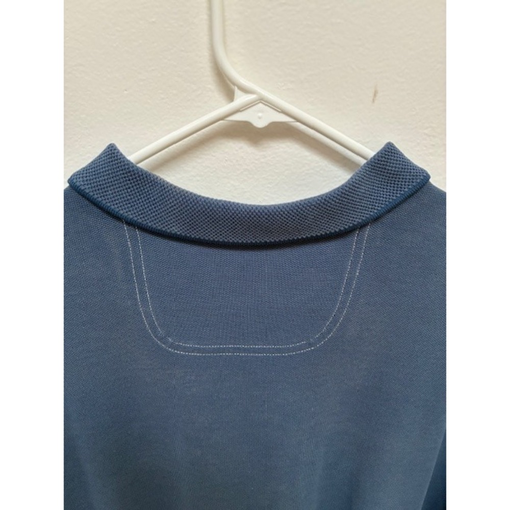Tommy Bahama Emfielder Polo Shirt Mens XL Navy Blue Supima Cotton Marlin Logo - Picture 8 of 8